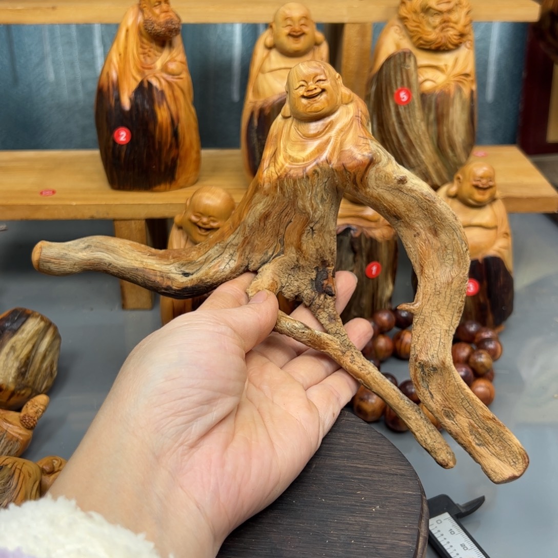 柏木崖柏木摆件手把件，74