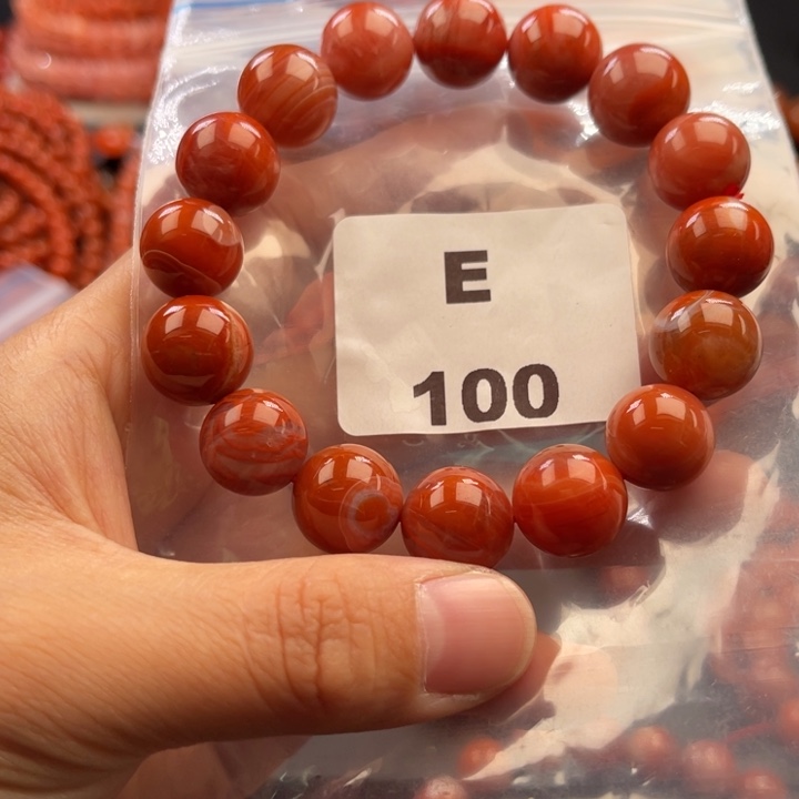 南红玛瑙未镶嵌多样性发货默认微瑕称13mm