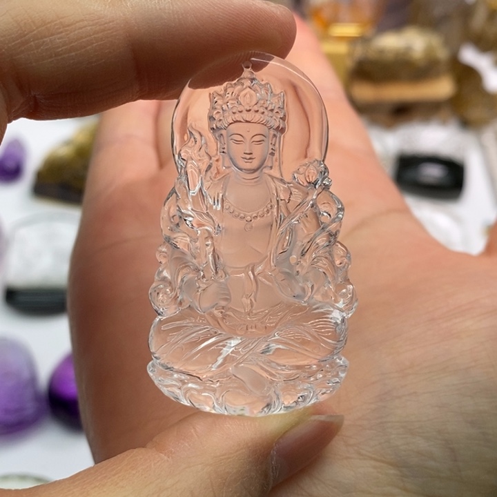 水晶颈饰未镶嵌Y**i定制