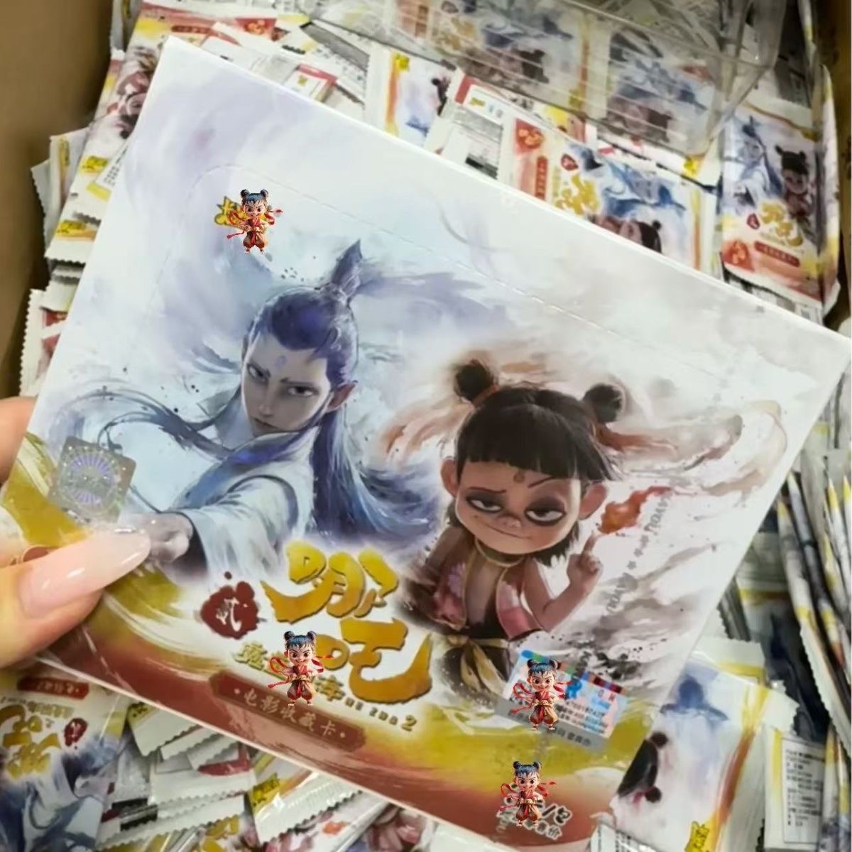 【新人体验】灵焰包哪吒卡片收藏卡牌