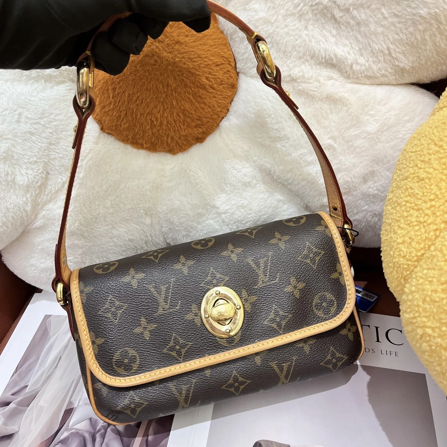 95新 LouisVuitton/路易威登 LV小金豆单肩包973229