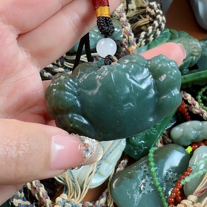 和田玉把件未镶嵌