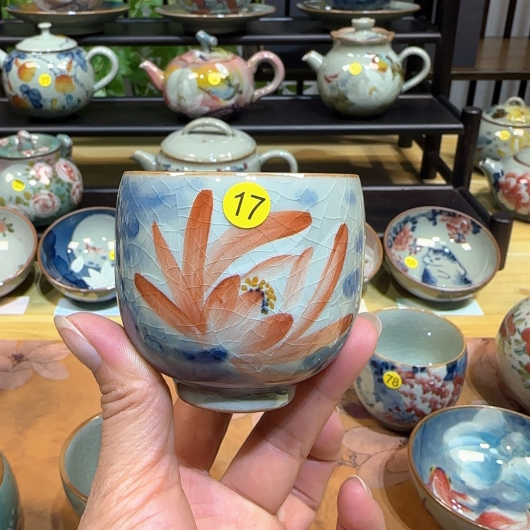 景德镇陶瓷手绘茶具