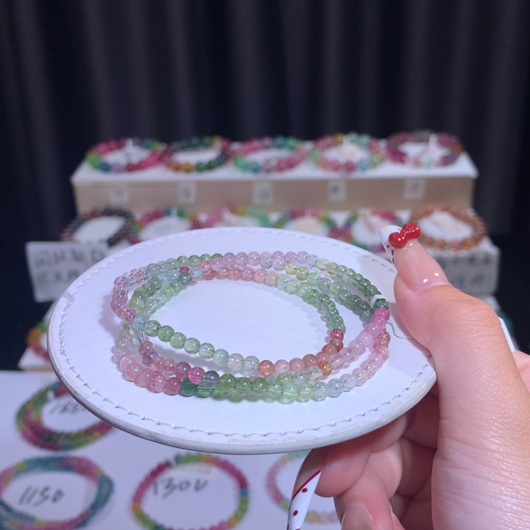 碧玺手链未镶嵌碧玺