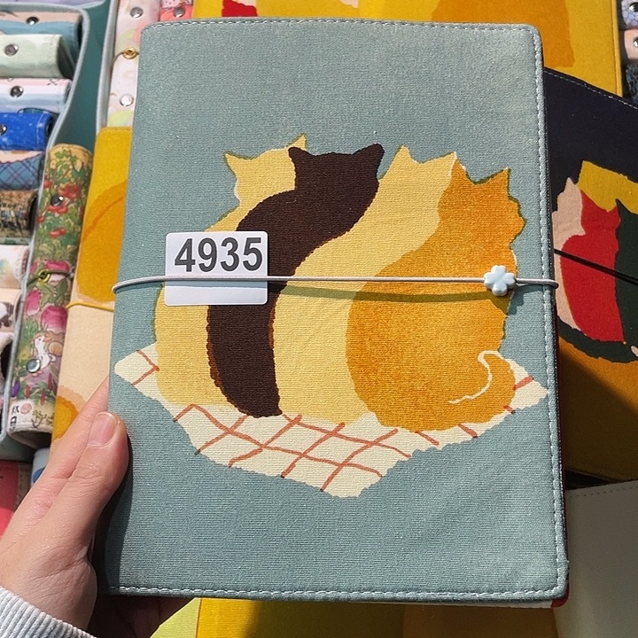 织绣A5活页不加纸4935