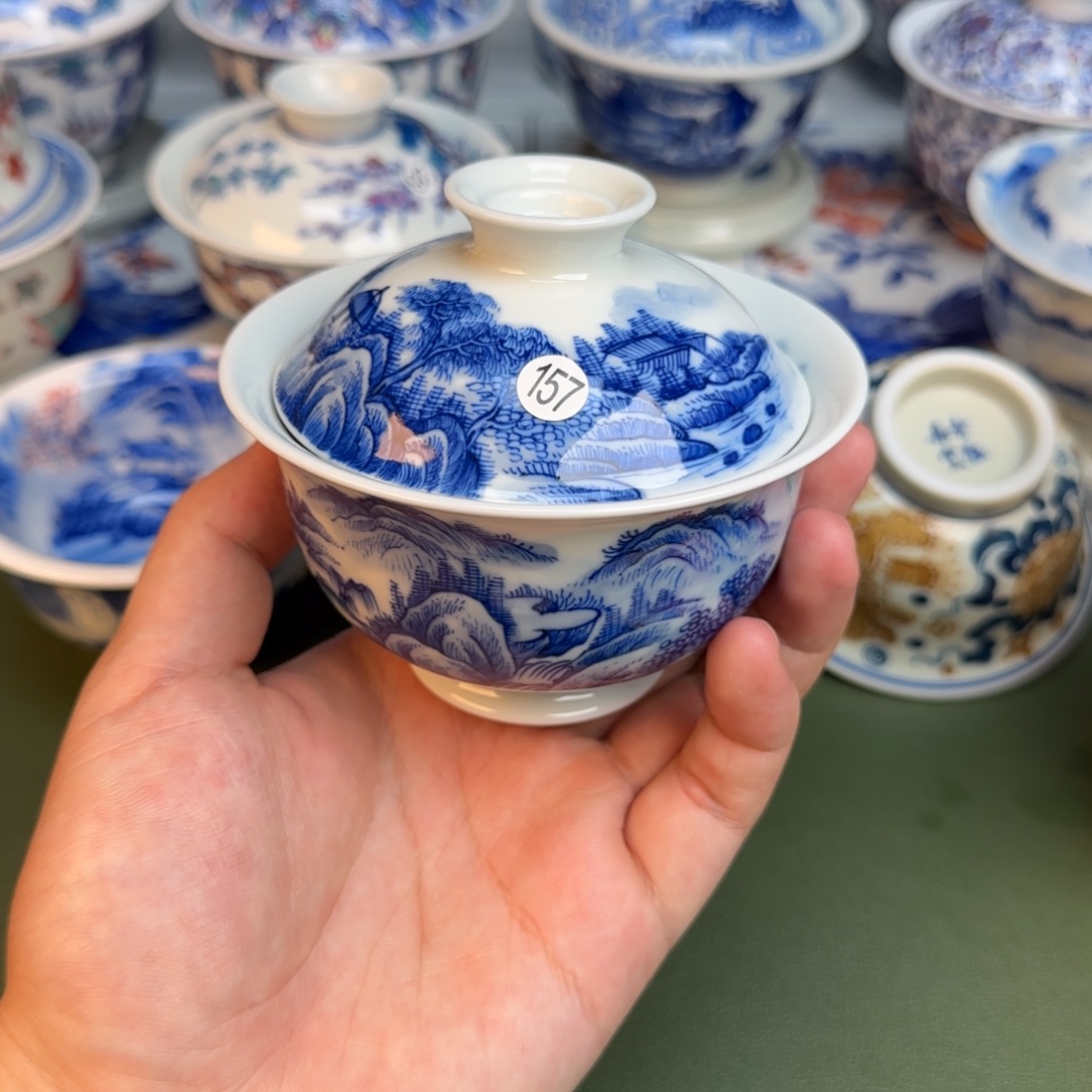 彦祖纯手工手绘茶具157