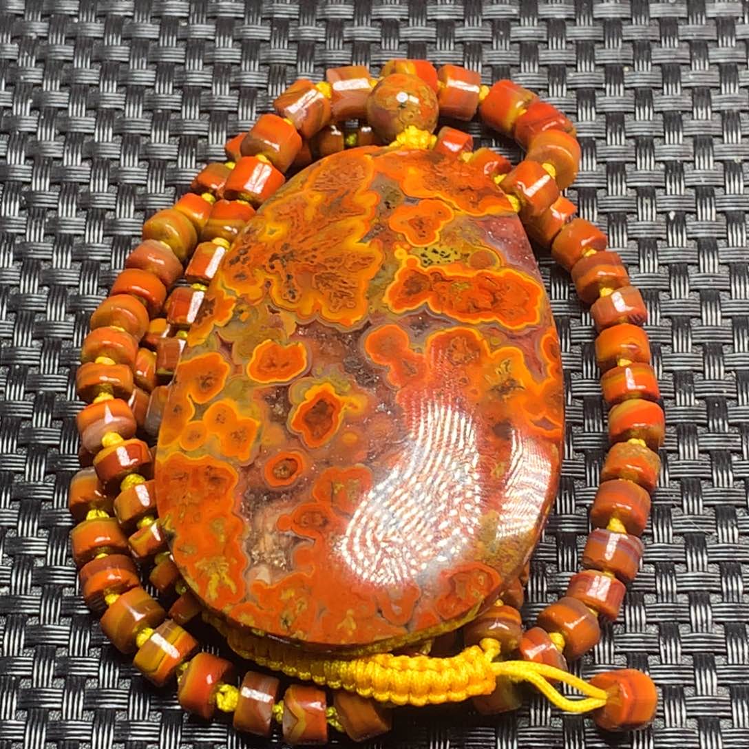 玛瑙/玉髓吊坠未镶嵌逸*