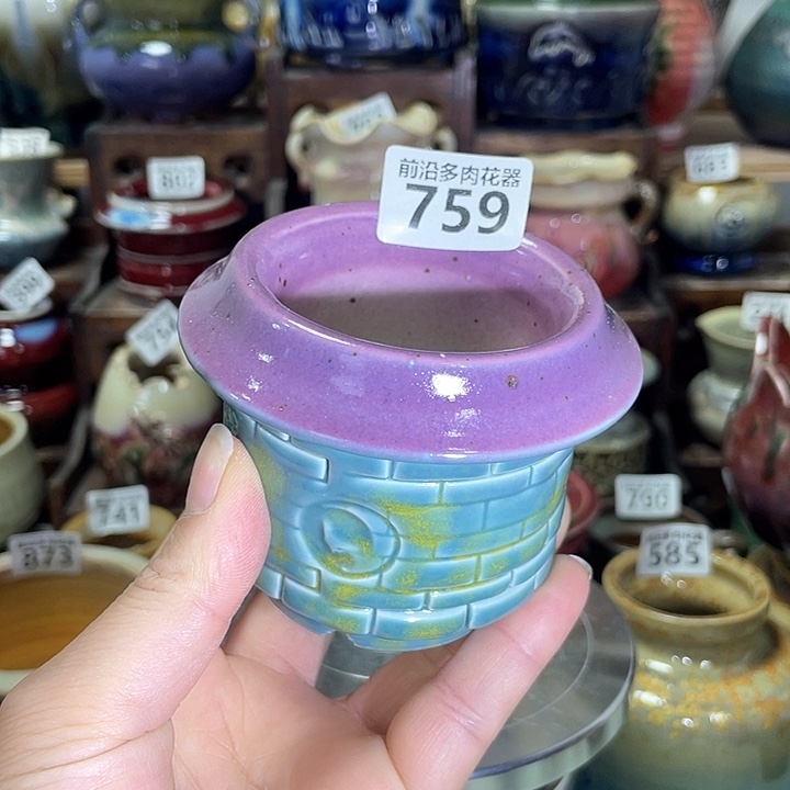 红陶内口径6高度6