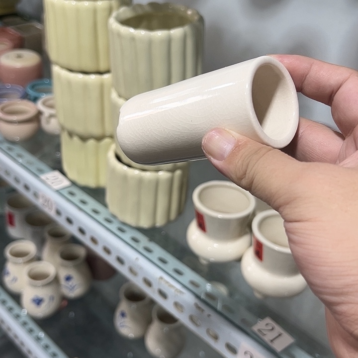 微瑕陶瓷花盆满9.9发