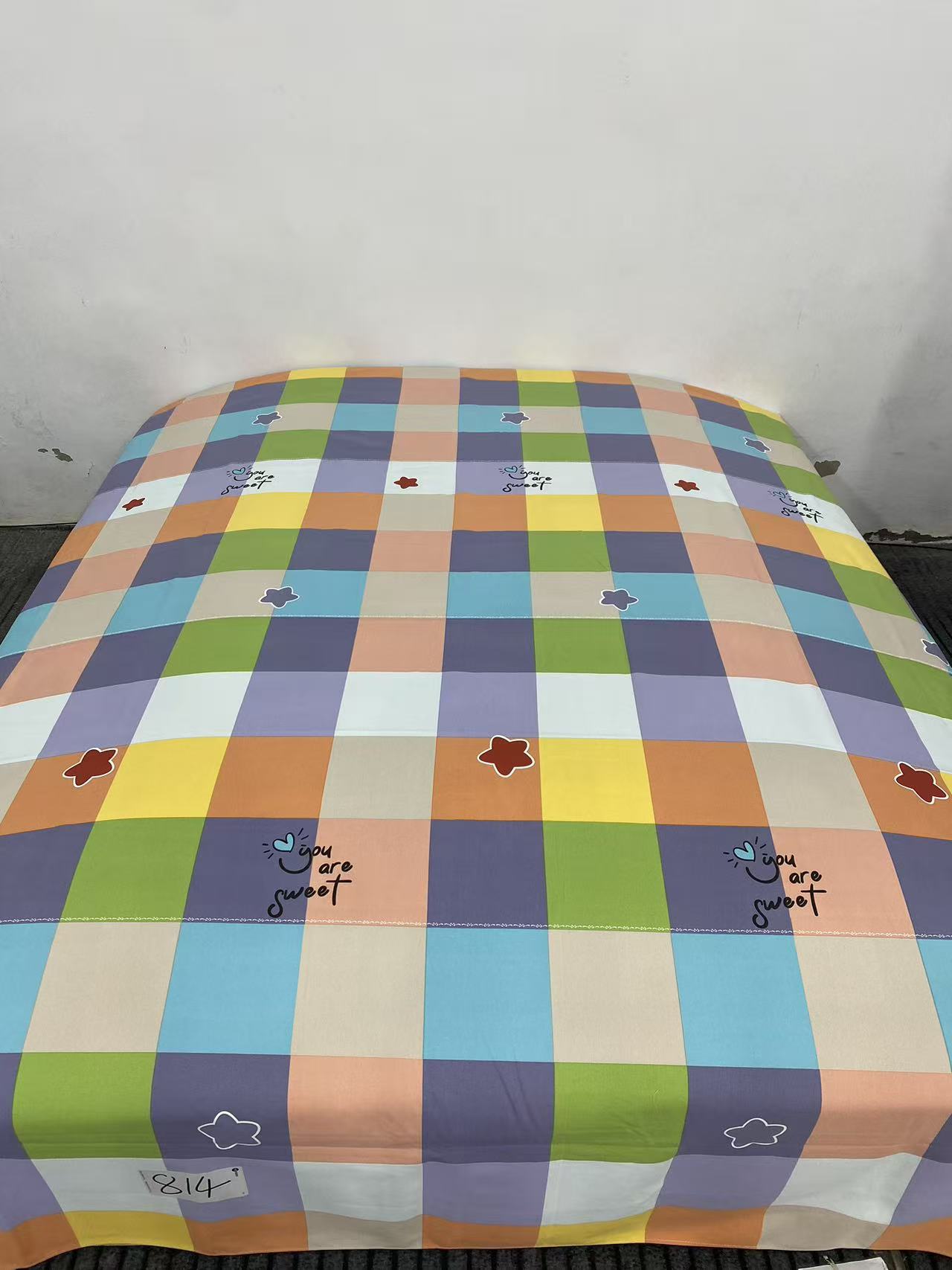 原棉老粗布床单2.2*2.5米（814号）