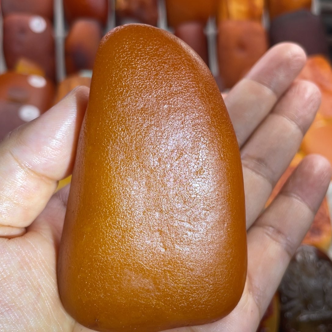定制琥珀未镶嵌定你好款天然琥珀蜜蜡