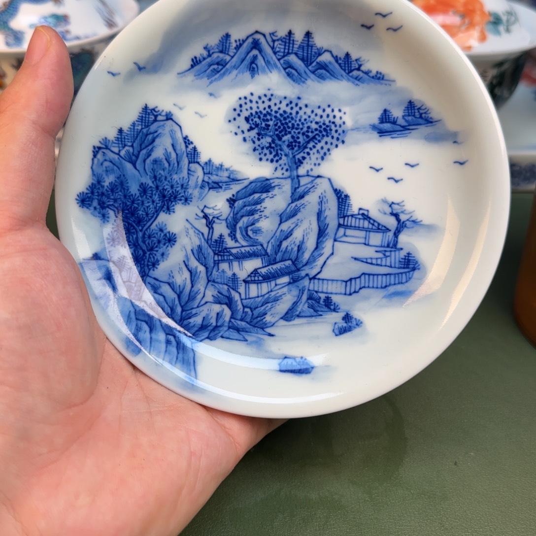 彦祖纯手工手绘茶具163