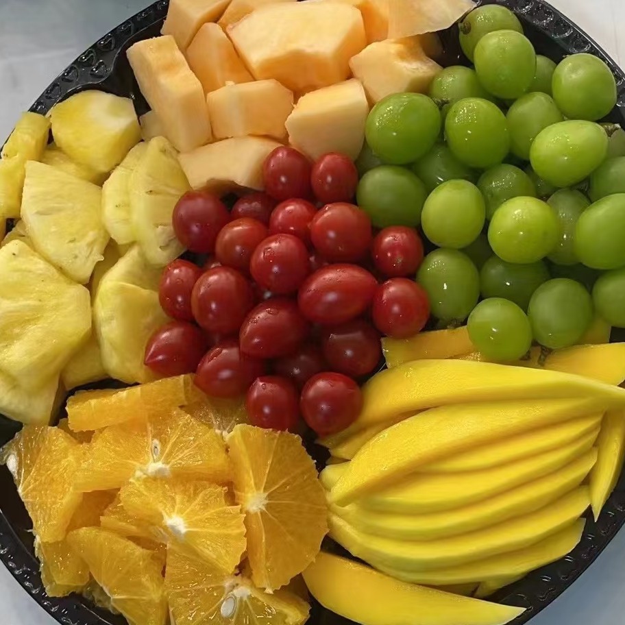 果切六种水果大拼盘 2斤左右鲜果切