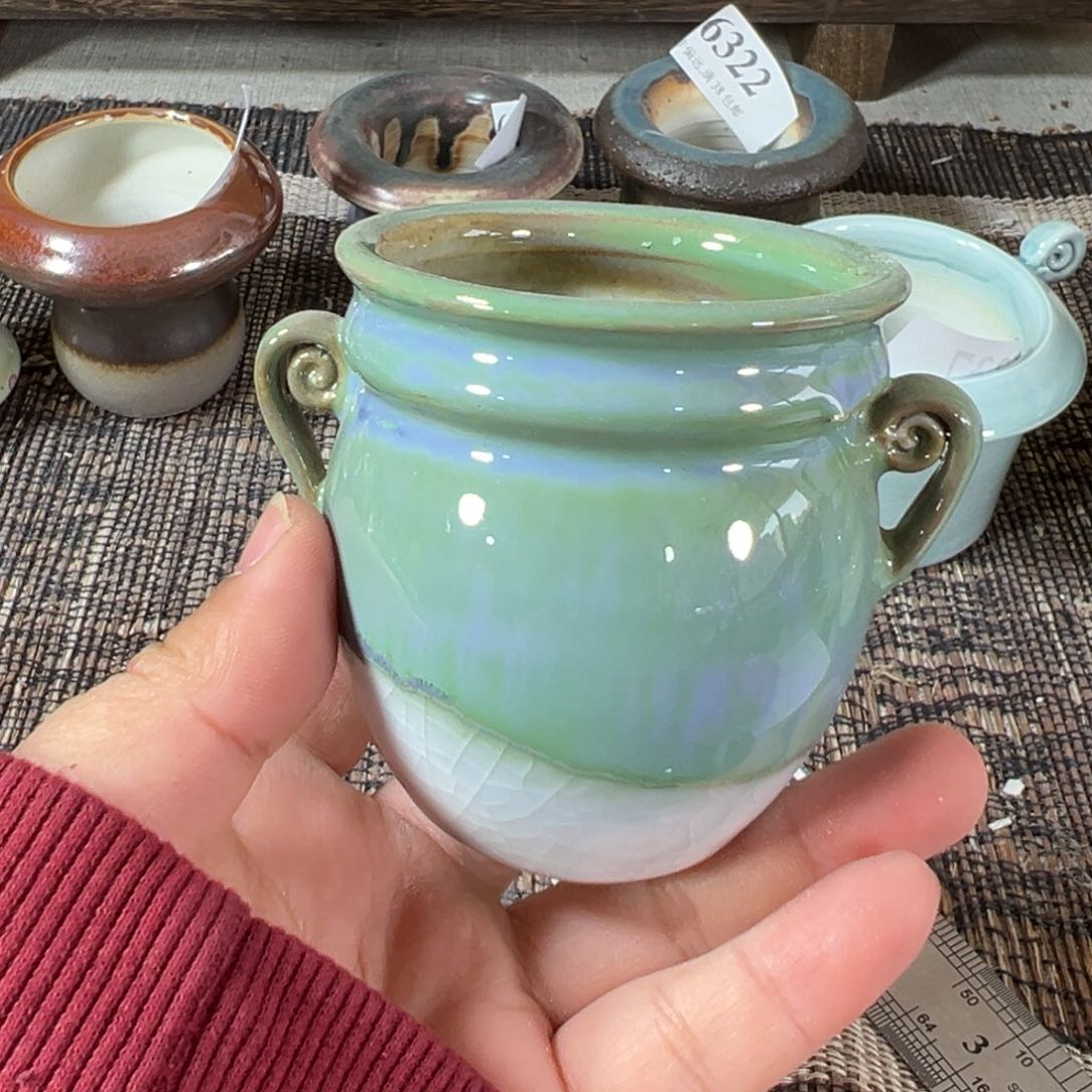 陶瓷景德镇手工花盆