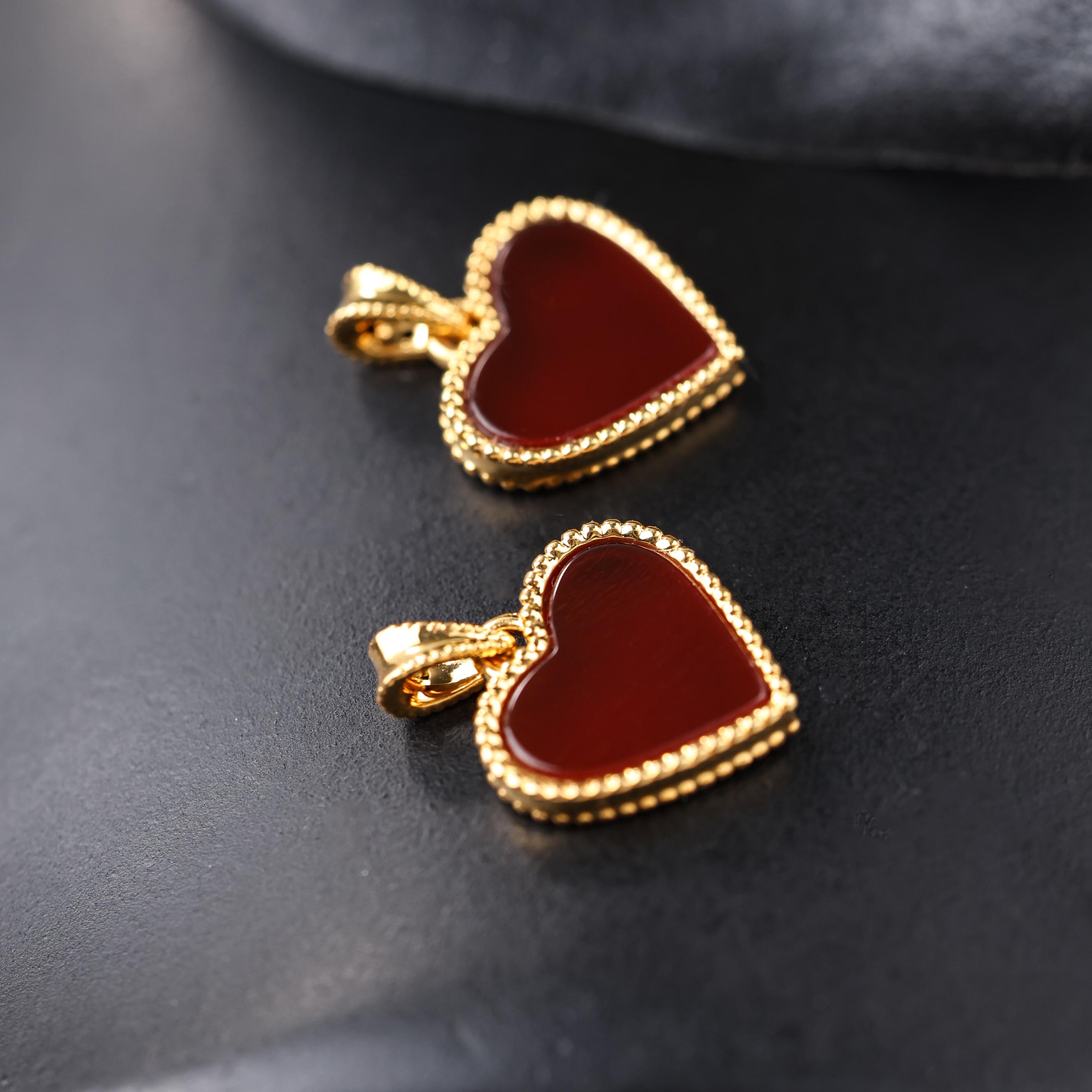 【举石臻选】TA1231-1331-201玛瑙吊坠18k（一件/多样性发）H