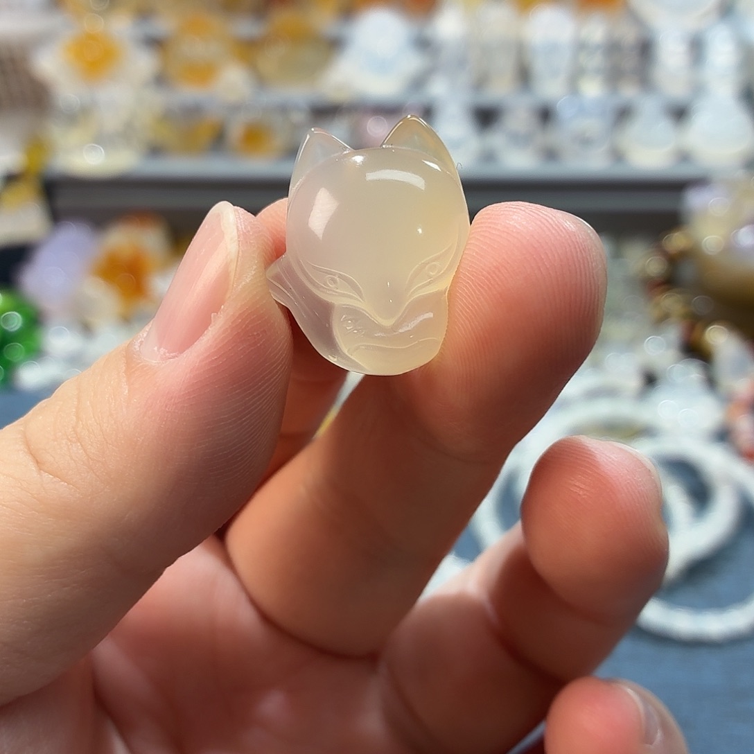 玛瑙/玉髓未镶嵌吊坠(不含链)