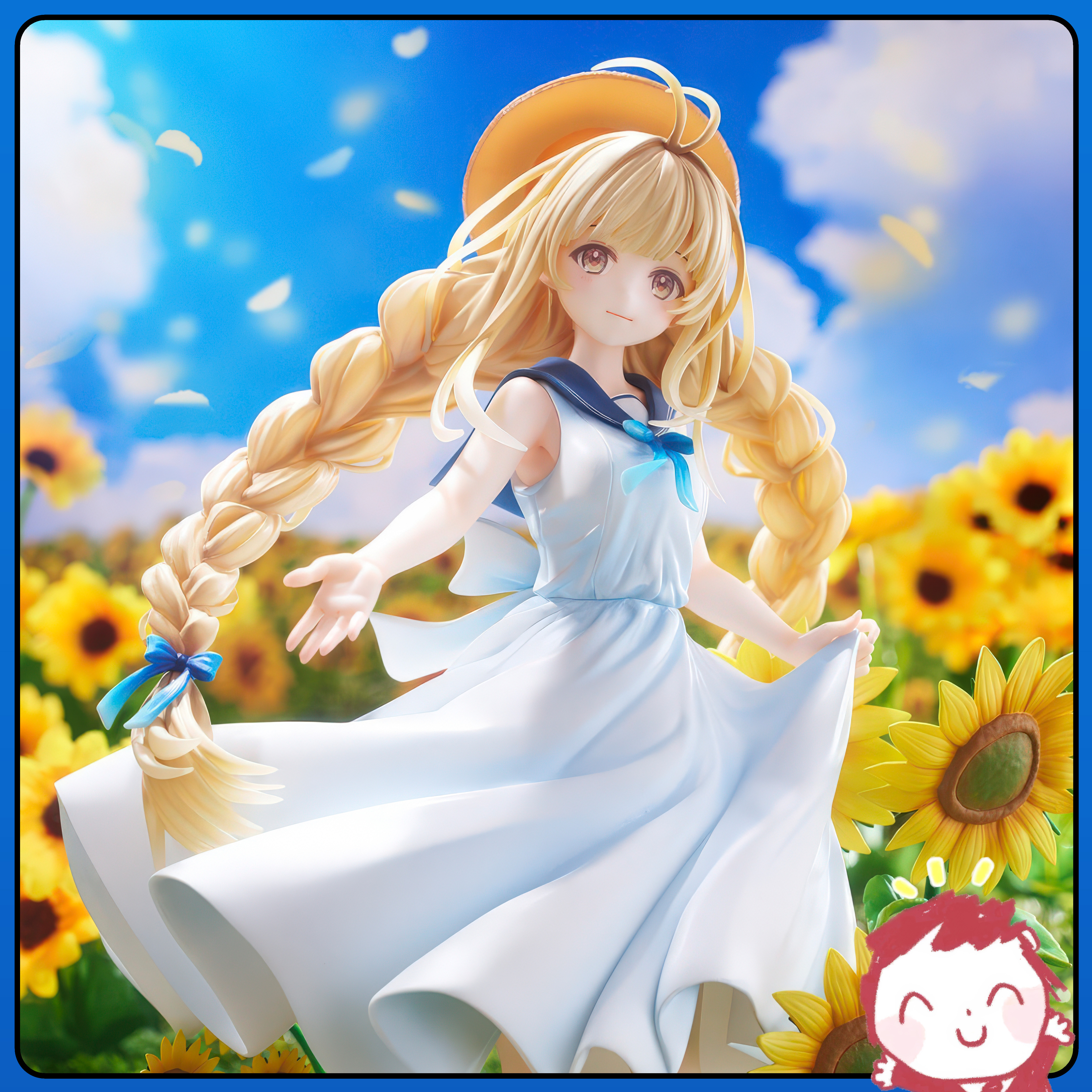 椎名真昼 25cm邻家的天使同学二次元少女手办动漫周边模型摆件