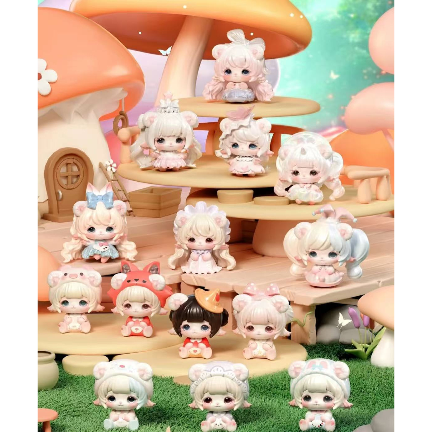 (XY代拆）MIMIA童梦小屋系列潮玩盲盒可爱摆件手办