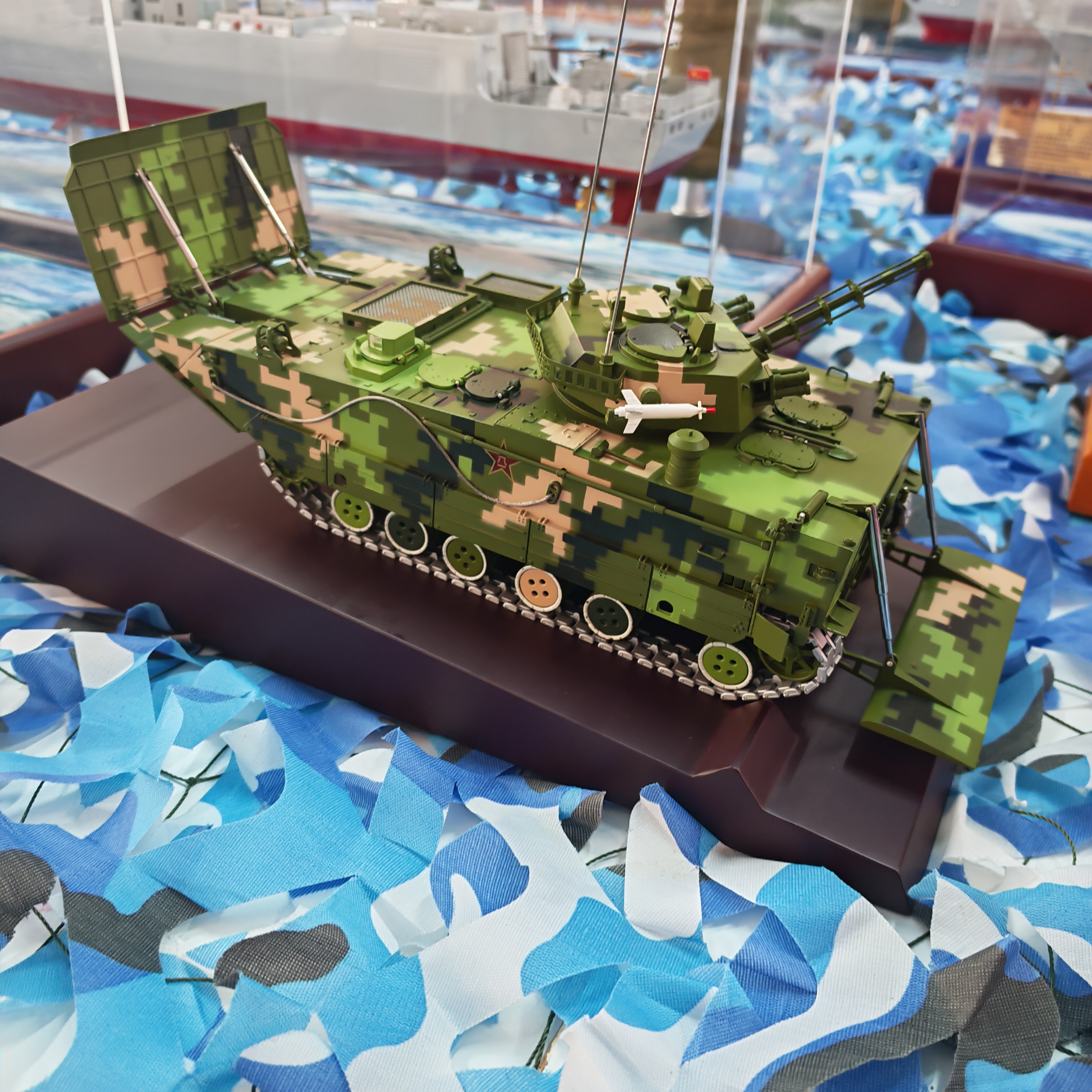 212B两栖05式仿真合金模型收藏纪念摆件