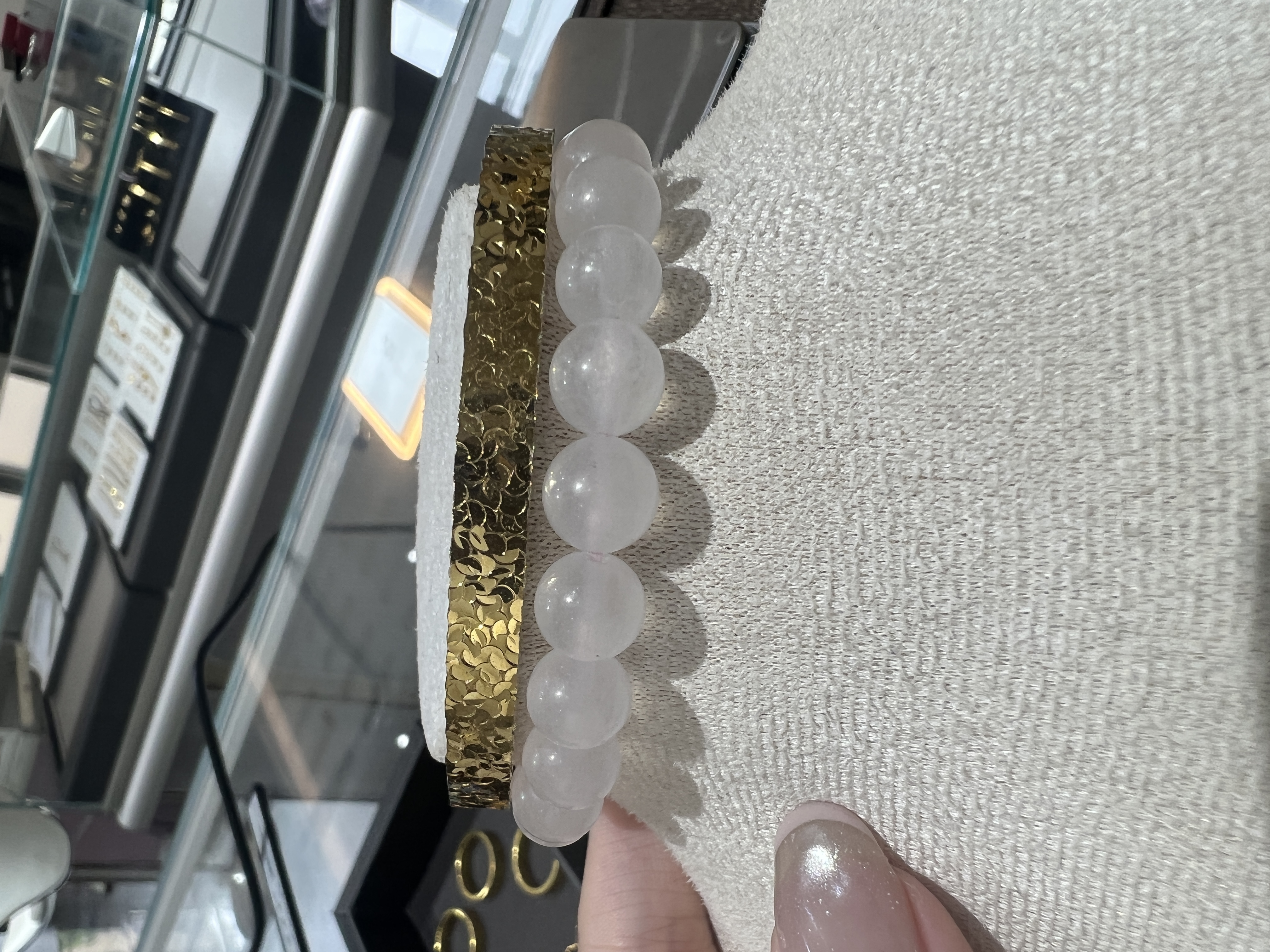 黎总专属-三面碎冰冰手镯