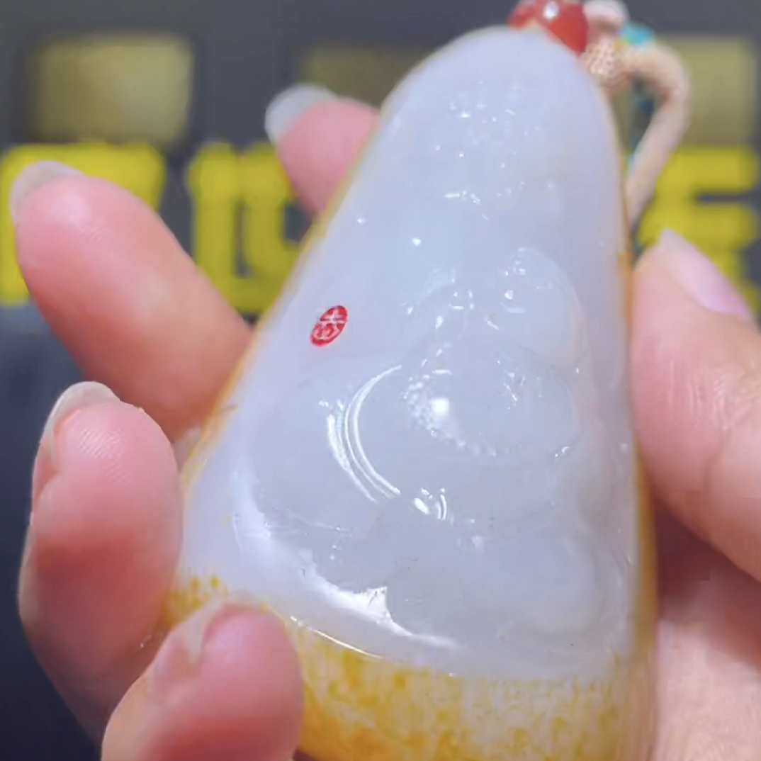 手把件货玉石把玩件文玩摆件D2