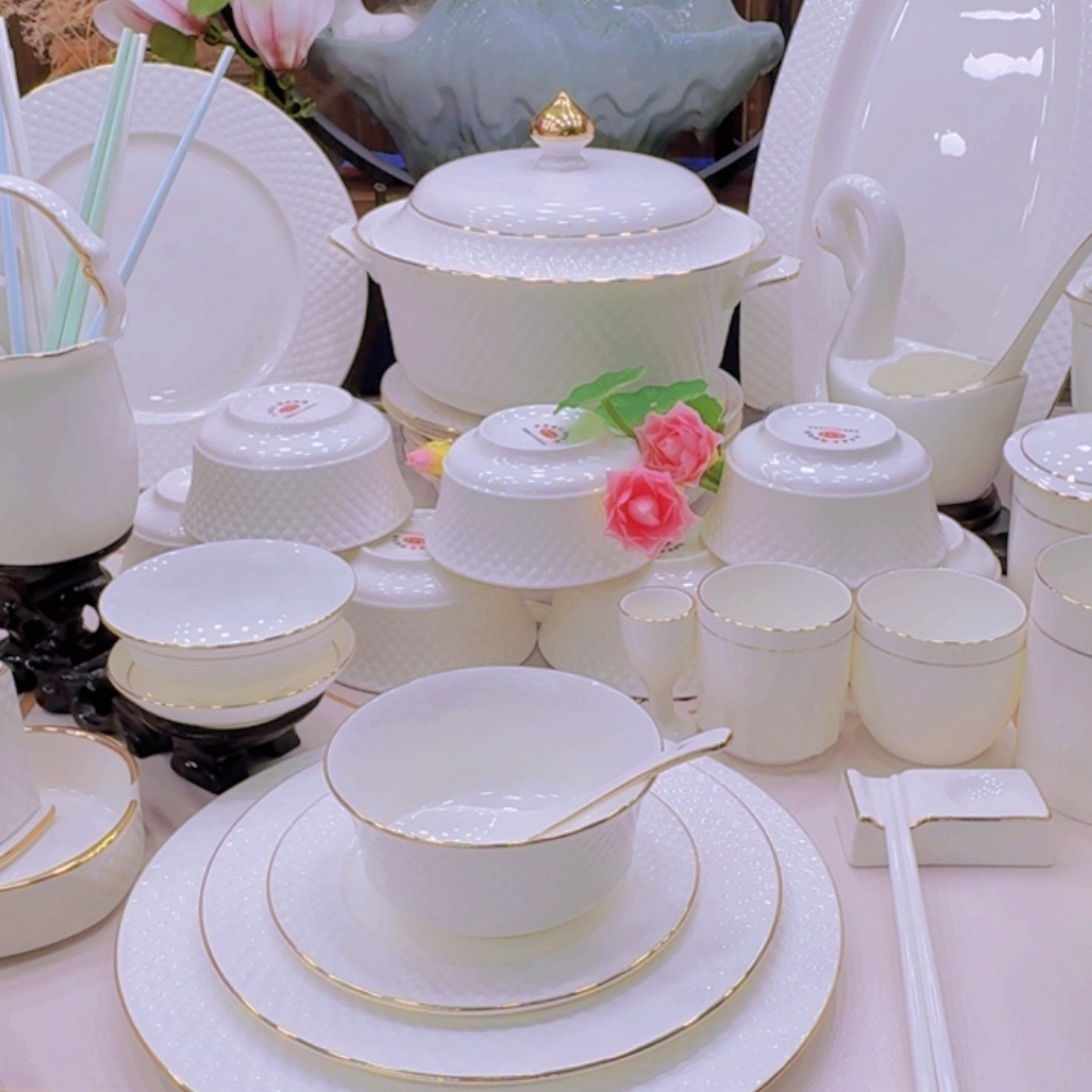 瓷景德镇碗碟单拍