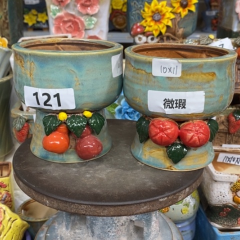 【闪购商品】红陶粗陶材质多肉花盆