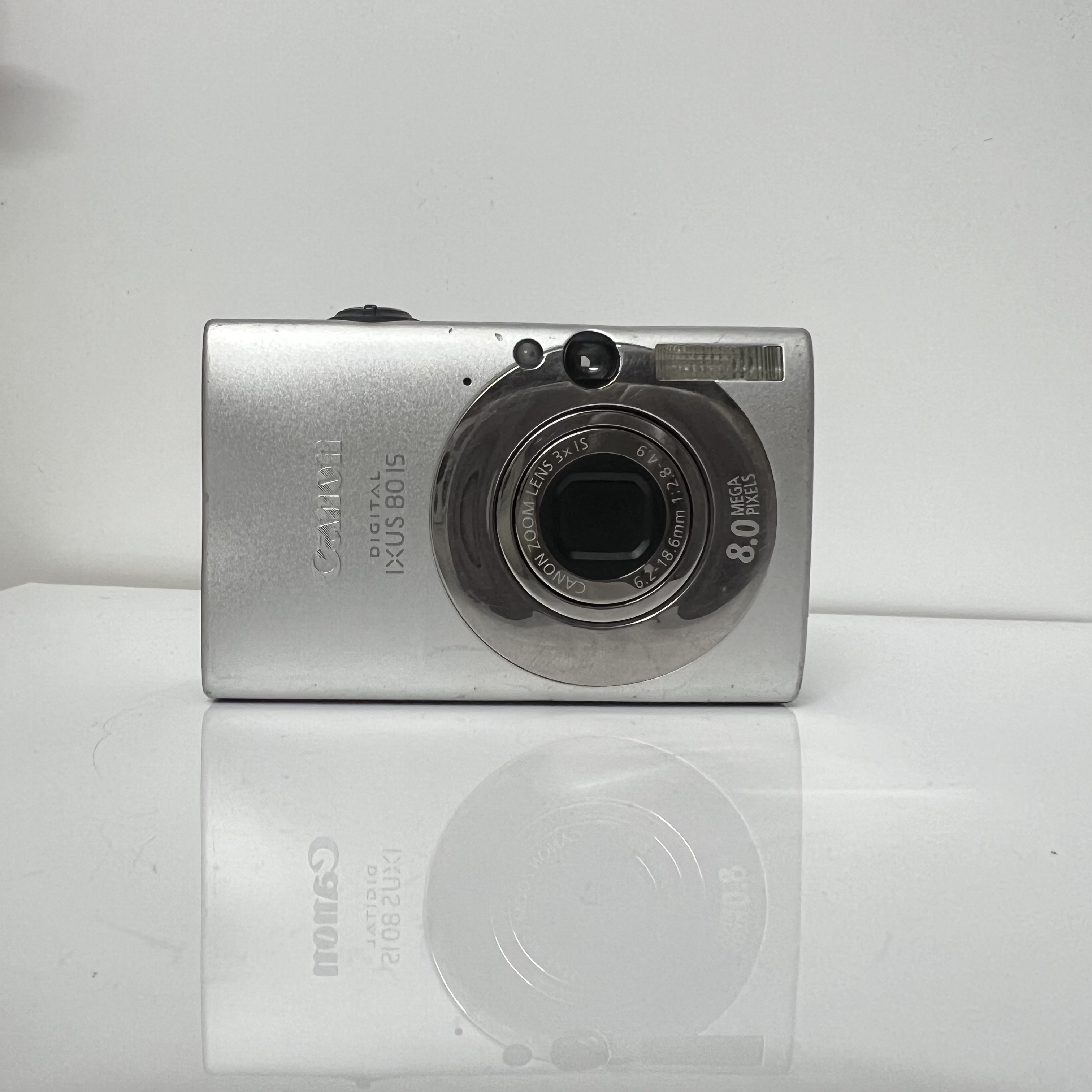 9新 Canon/佳能 ixus80is银色便携CCD相机 冷白复古氛围感CCD