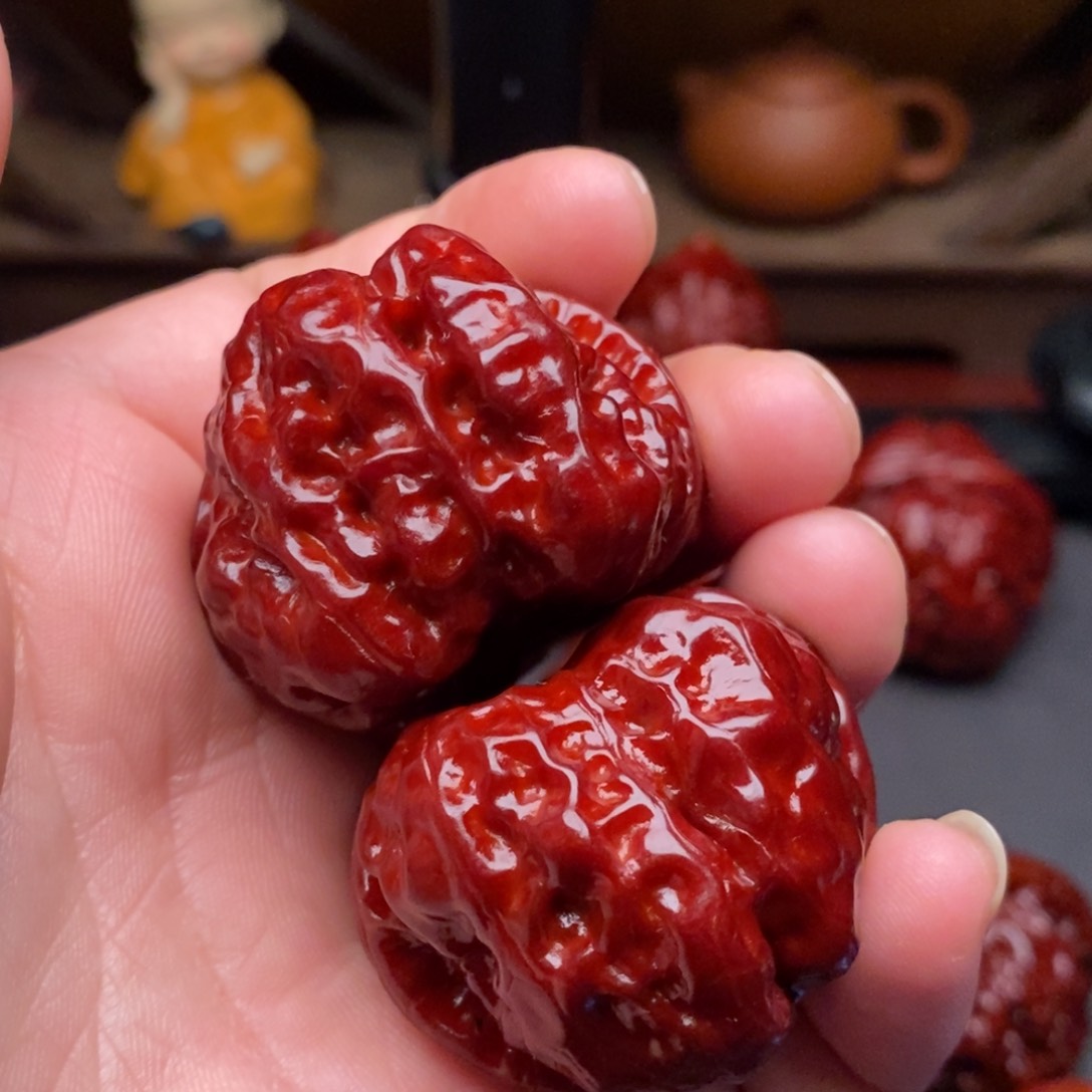 吊坠文玩核桃39蛤蟆头