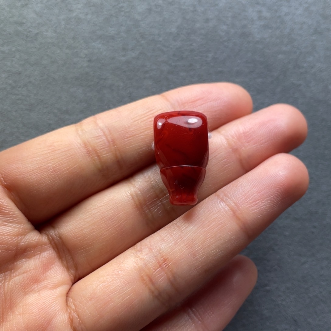 南红玛瑙配饰未镶嵌11.4mm