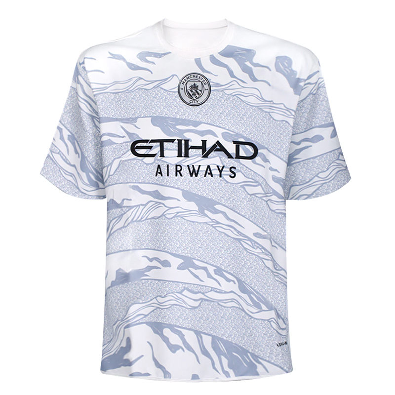 曼城2324龙年限定球衣 时尚 重磅T恤 