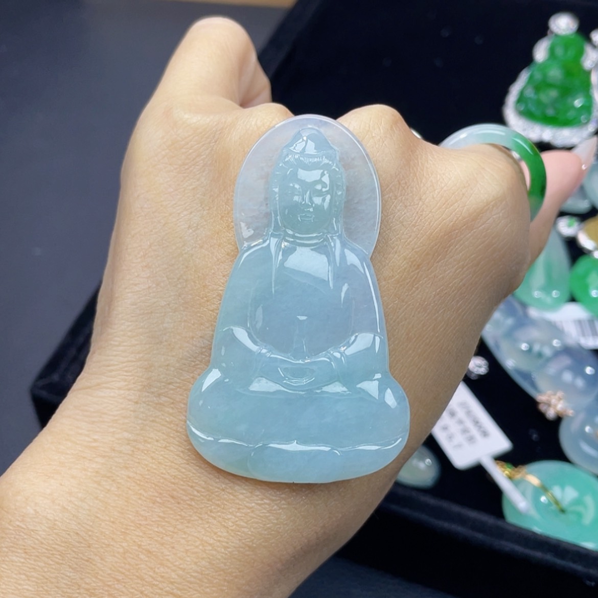 【闪购商品】翡翠颈饰未镶嵌26号 素衣