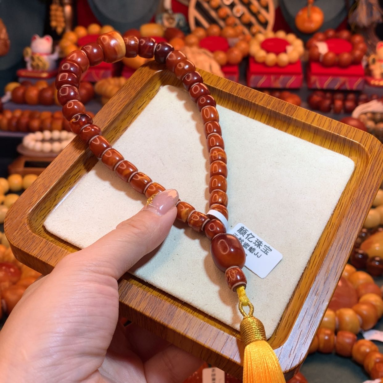 【闪购商品】蜜蜡手链未镶嵌蜜蜡手链