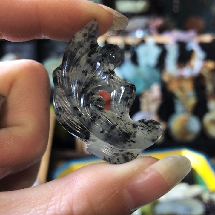 岫玉未镶嵌岫玉挂件