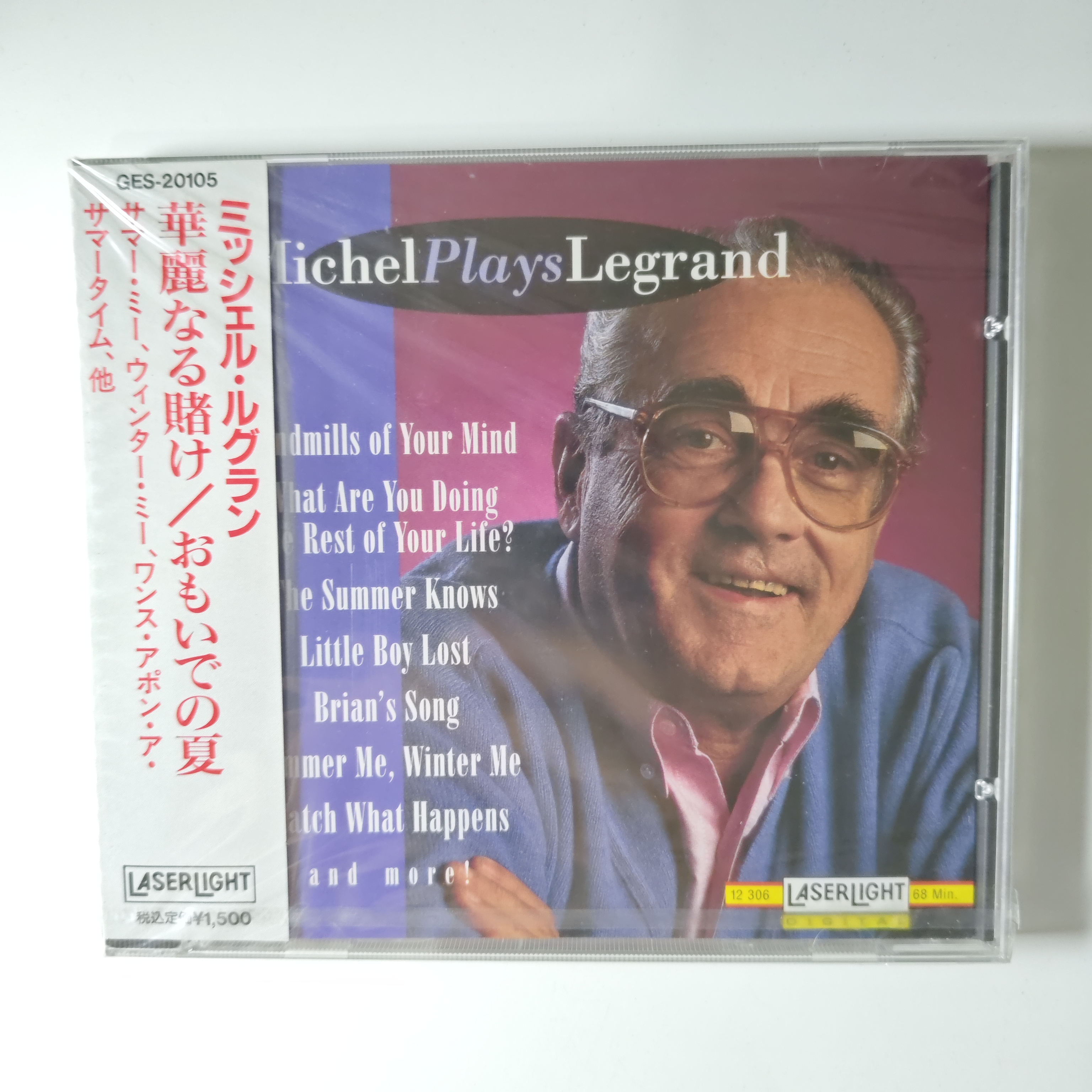 21【日】未拆 电影配乐大师 Michel Plays Legrand Michel CD