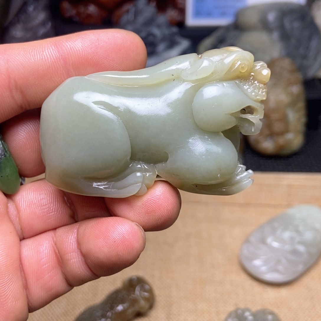 和田玉把件未镶嵌