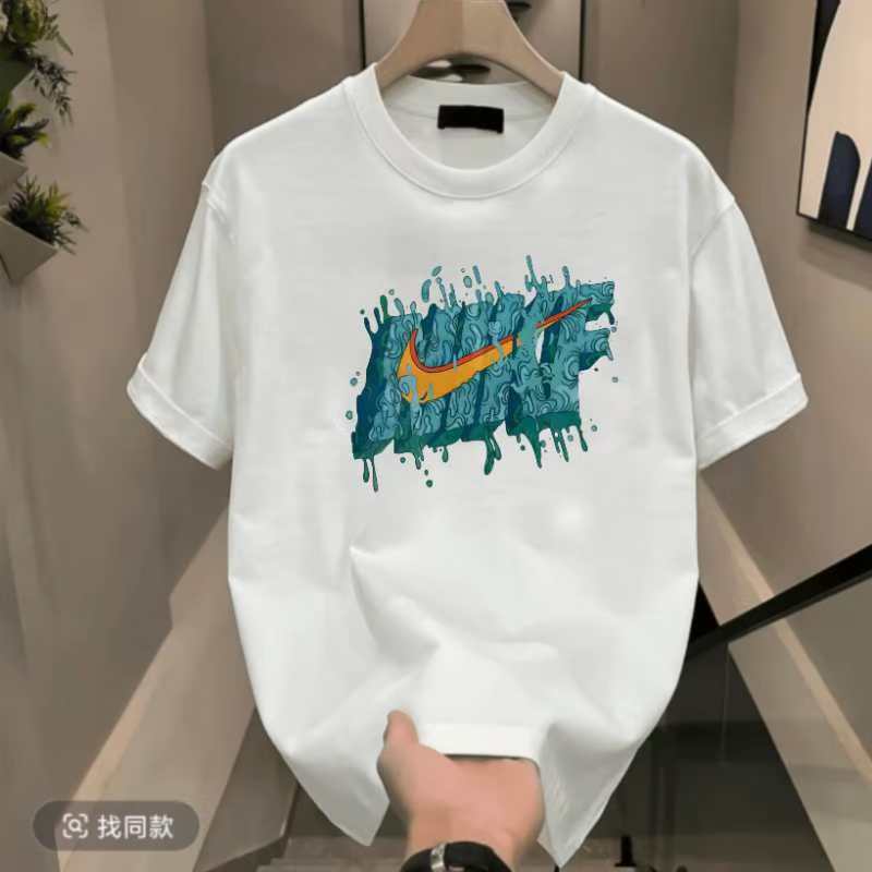 勾【一折厂家福利】潮牌短袖T恤潮流休闲夏季男女同款