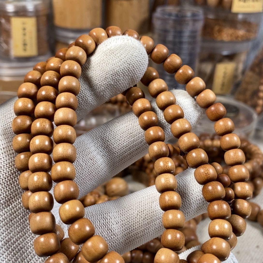 檀香木手串/手链7×8老型多圈 迈索尔