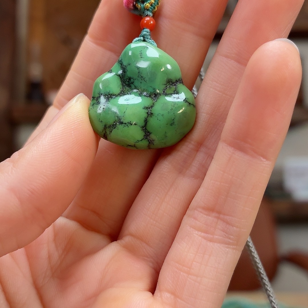 未镶嵌绿松石珠宝奇石