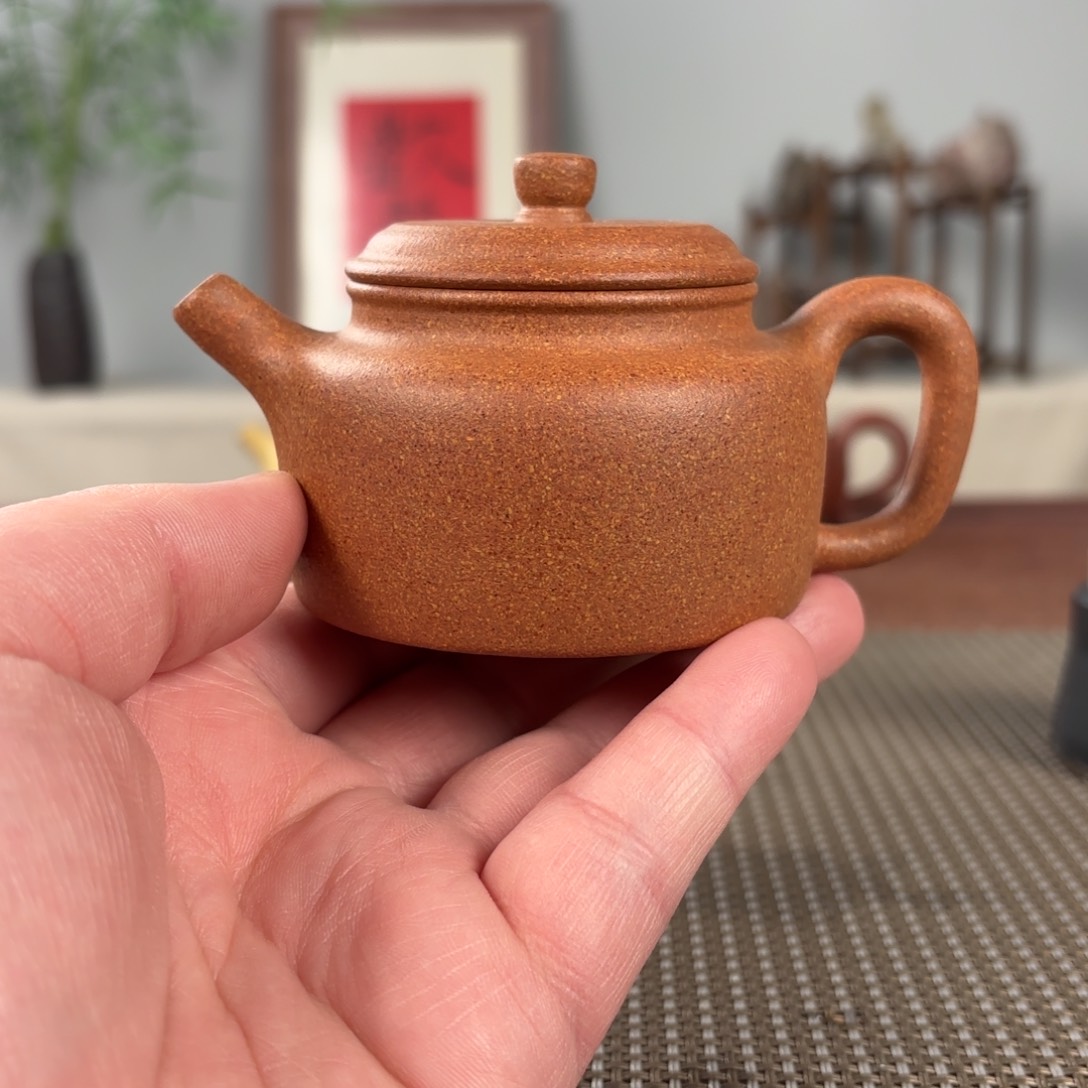 紫砂茶壶黄龙山原矿紫砂壶