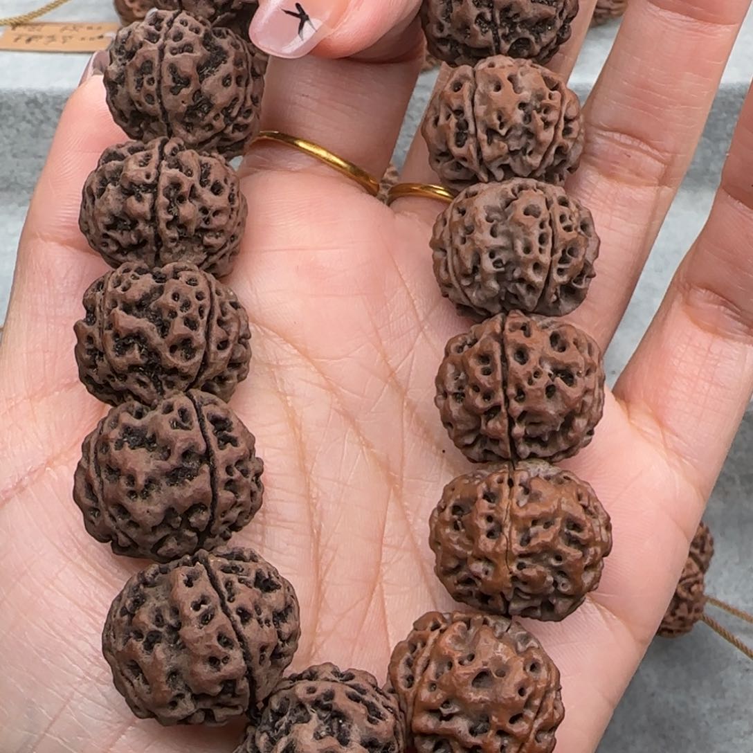 金刚菩提手串C****i20.5五星蜂窝双龙老籽