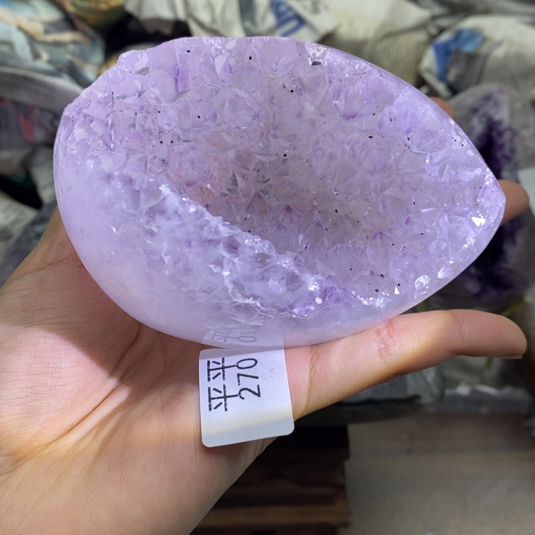 未镶嵌水晶珠宝半成品