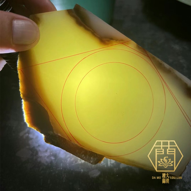 大漠楼兰宝藏珍稀糖白料海拔5000米源头矿区开采匠造传世稀有美镯