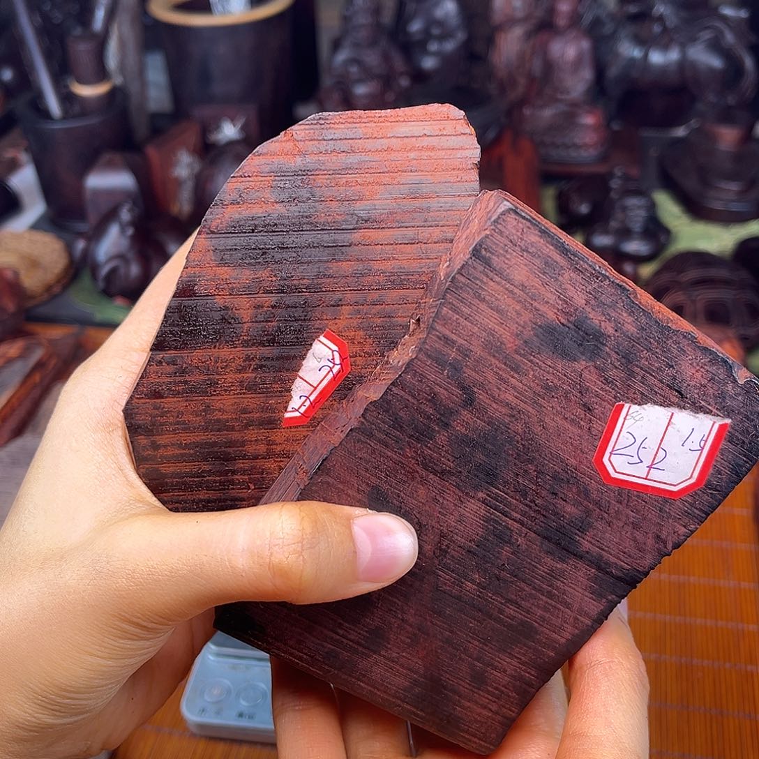 「***」檀香紫檀（小叶紫檀）琴料