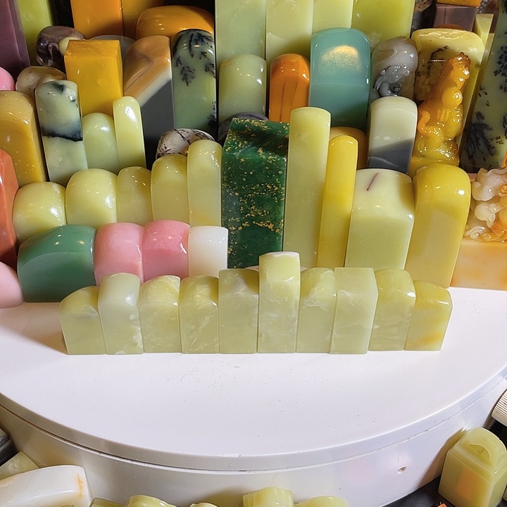 文***心青田石老矿青田石