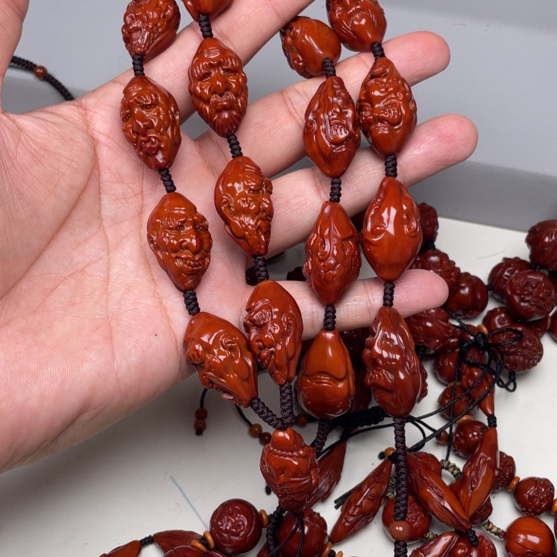 核桃手串/手链随*罗汉脖挂