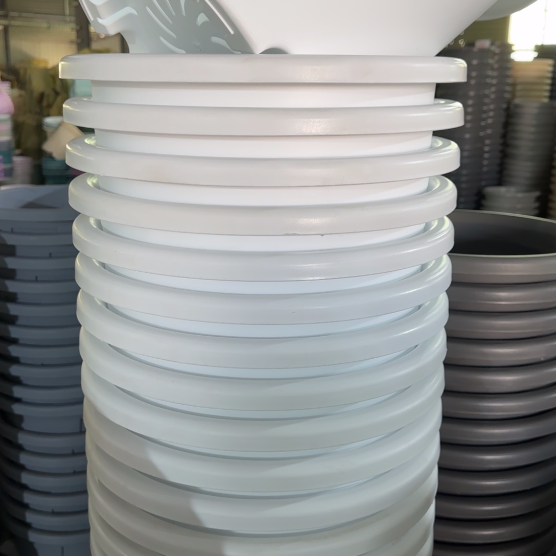 树脂四季9#无拖纯白5个