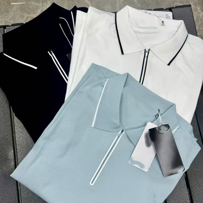 女款百搭半拉链休闲短袖