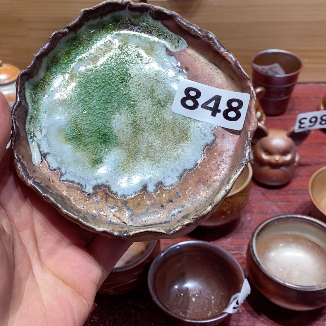 柴烧茶具陶瓷杯子