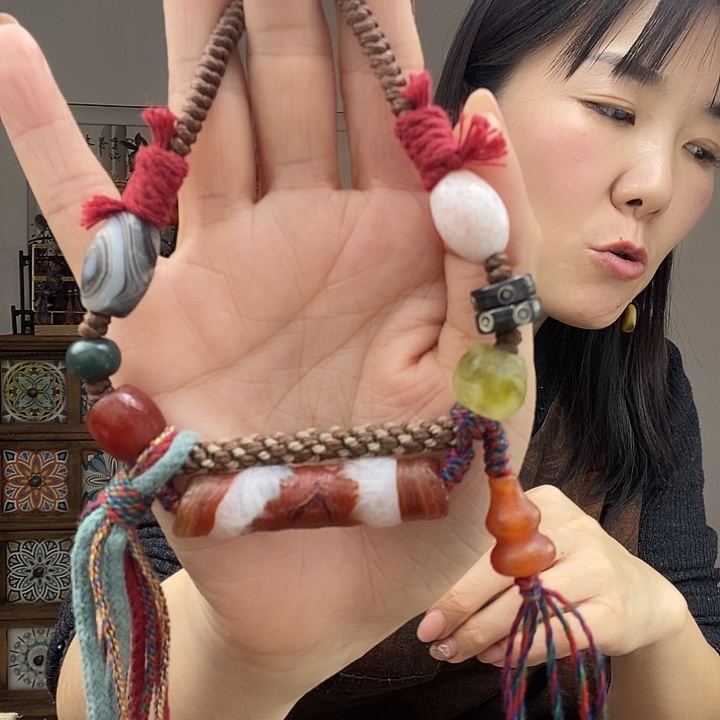 玛瑙/玉髓项链未镶嵌项链